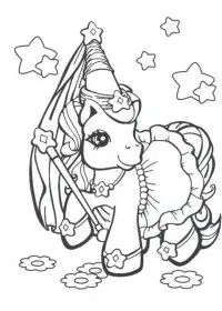 My Little Pony de colorat p12