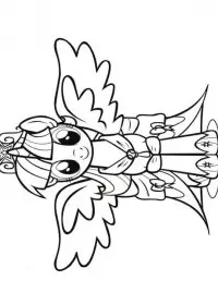 My Little Pony de colorat p6