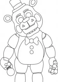 Freddy de colorat p10