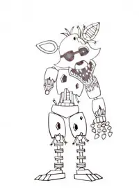 Freddy de colorat p1