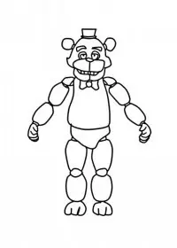 Freddy de colorat p24