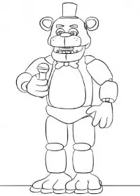 Freddy de colorat p5