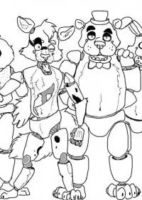 Freddy de colorat p6