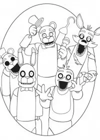 Freddy de colorat p17