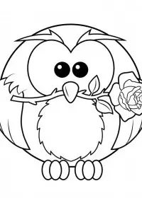 Bufnita de colorat p22