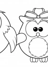 Bufnita de colorat p23