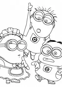 Minioni de colorat p17