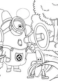 Minioni de colorat p44