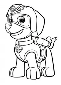 Patrula Catelusi de colorat p1