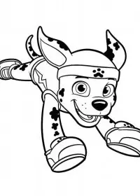 Patrula Catelusi de colorat p46