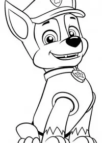 Patrula Catelusi de colorat p15