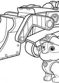 Patrula Catelusi de colorat p18