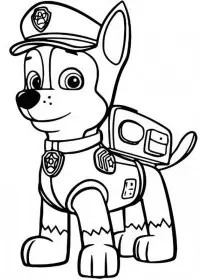 Patrula Catelusi de colorat p3