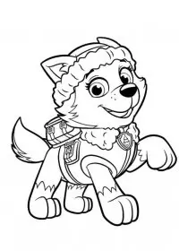 Patrula Catelusi de colorat p20