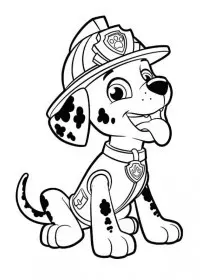 Patrula Catelusi de colorat p29