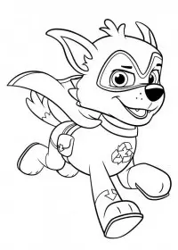 Patrula Catelusi de colorat p35