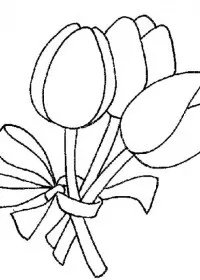 Lalele de colorat p16