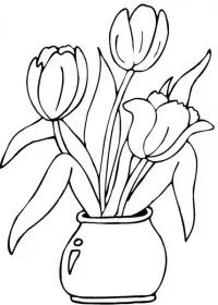 Lalele de colorat p28