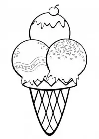 Inghetata de colorat