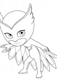 Eroi in pijama de colorat p6