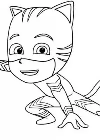 Eroi in pijama de colorat p30