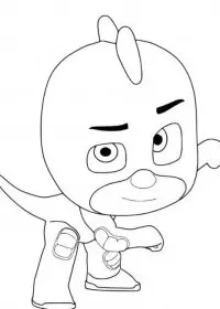 Eroi in pijama de colorat p22