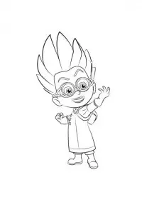 Eroi in pijama de colorat p24