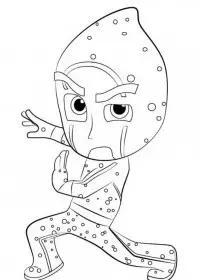 Eroi in pijama de colorat p33