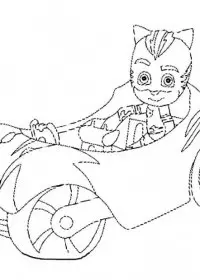 Eroi in pijama de colorat p34