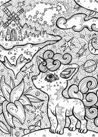 Pentru adulti de colorat p32