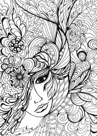 Pentru adulti de colorat