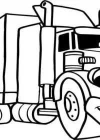 Fisă de colorat cu Masini de colorat p12