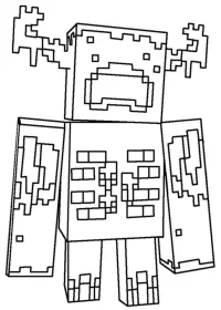 Minecraft de colorat p11