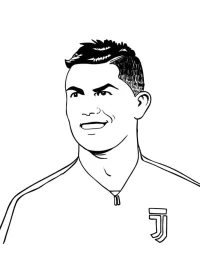 Cristiano Ronaldo de colorat p15
