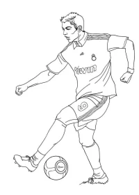 Cristiano Ronaldo de colorat p17