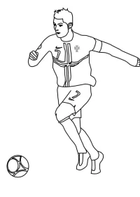 Cristiano Ronaldo de colorat p27