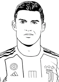 Cristiano Ronaldo de colorat p29