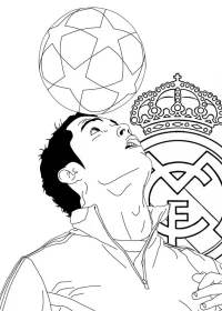 Cristiano Ronaldo de colorat p31