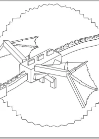 Minecraft de colorat p28