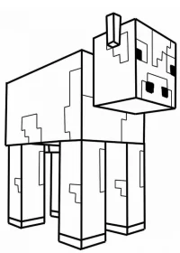Minecraft de colorat p29