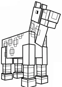 Minecraft de colorat p30