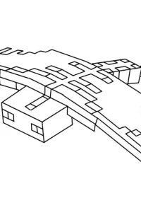 Minecraft de colorat p34