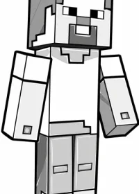 Minecraft de colorat p3