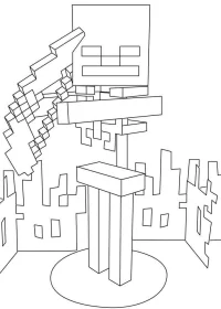 Minecraft de colorat p39