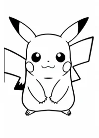 pikachu de colorat p15