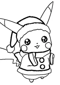 pikachu de colorat p32