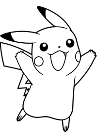 pikachu de colorat p37