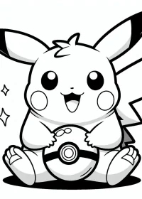 pikachu de colorat p13