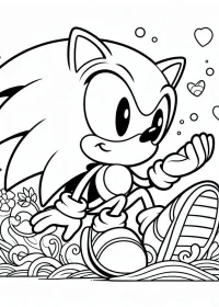 Sonic de colorat p6