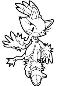 Sonic de colorat p24